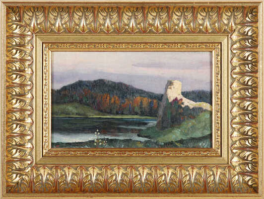 Нестеров Михаил Васильевич. Утёс над рекой